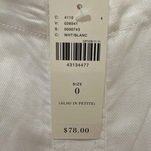 White blouse by Maeve from Anthropologie